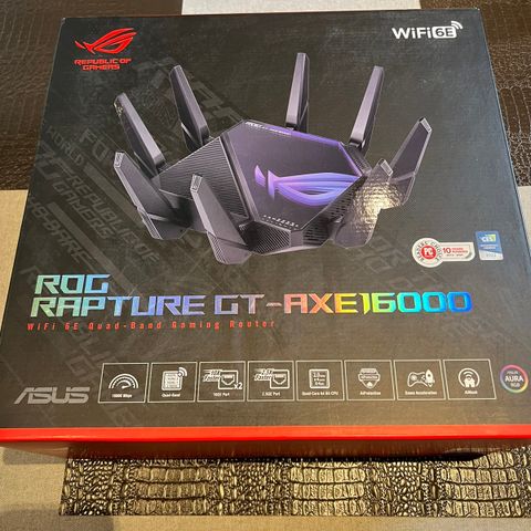 ASUS ROG Rapture GT-AXE16000 Ruter