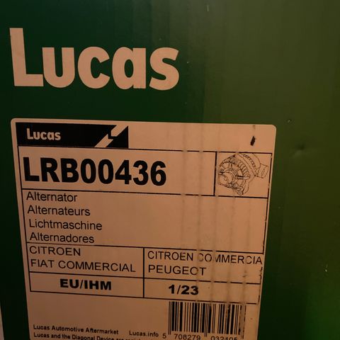 Dynamo - Lucas LRB00436