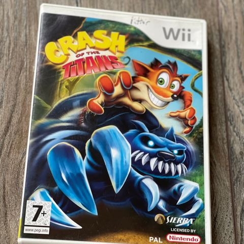 Crash of the titans Nintendo Wii