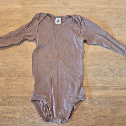 Body og langermet bluse str.86