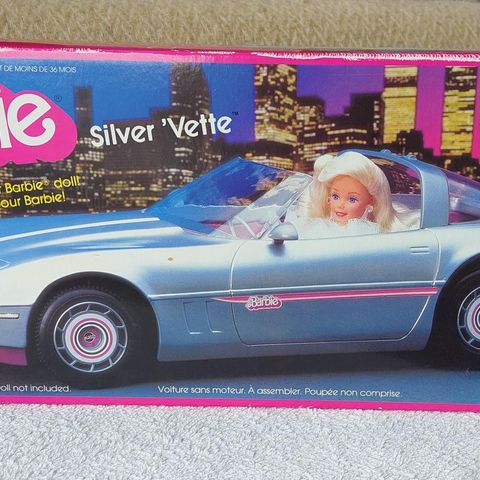 Barbie Silver 'Vette-1983.