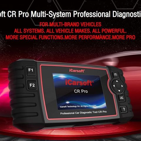 iCarsoft CR Pro Professional Multi System Car Diagnostic Tool til Leie