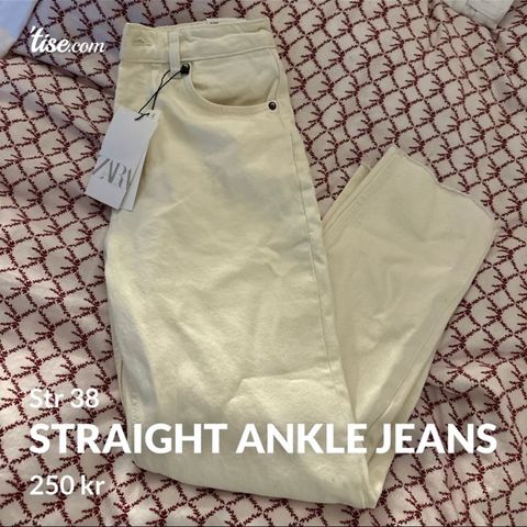 Straight ankel jeans
