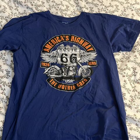 T shirts herre, autentisk amerikansk (personlig kjøpt og medbrakt) ROUTE 66