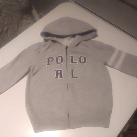 Polo Ralph Lauren 1967//jakke med glidelås//hoodie//sweatshirt barn //ca. 4 år