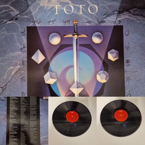 TOTO "PAST TO PRESENT" 1990