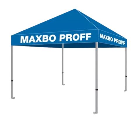 Maxbo Telt pop-up 3x3m med 1 vegg.