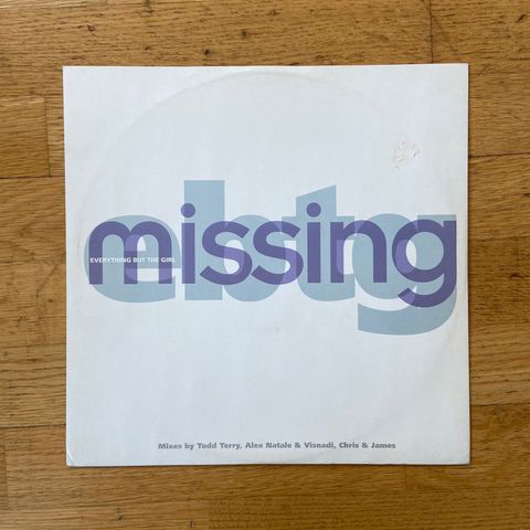 Everything But The Girl - Missing 12"