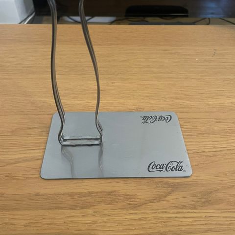 Coca Cola menyholder