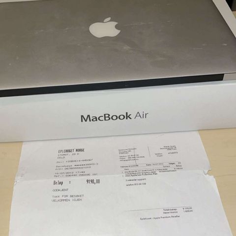 MacBook Air Dual-Core 15 Selges