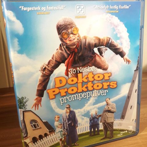 Doktor Proktors prompepulver (Blu-ray) 2014 -Jo Nesbø