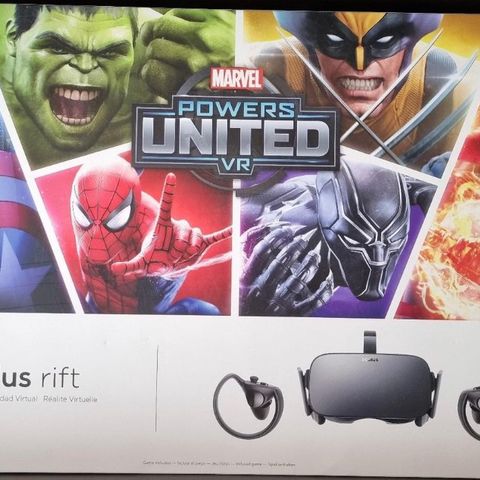 Lite brukt oculus rift VR med totalt 4 sensorer