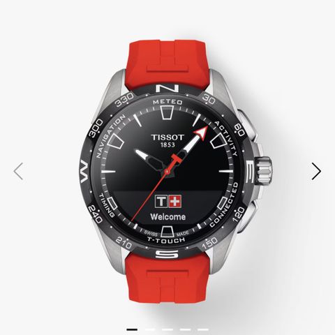 Flott Tissot T-Touch Connect Solar 47mm med ekstra rem