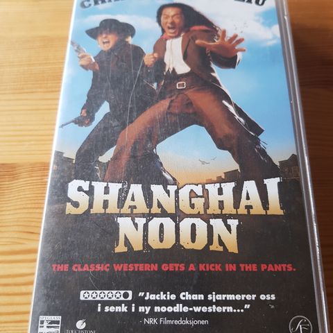 Shanghai Noon med Jackie Chan Vhs