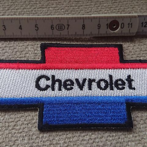 Chevrolet logo tøymerke selges