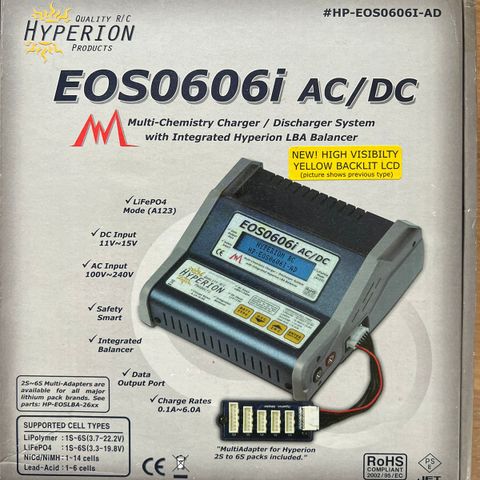 Hyperion EOS0606i AC/DC Lader