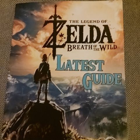 The Legend of Zelda Breath of the Wild bok -guide.