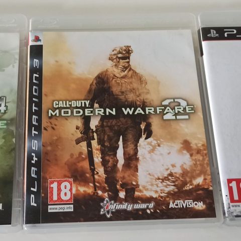 Call of duty Modern Warfare MW 2 / 3 ps3 spill