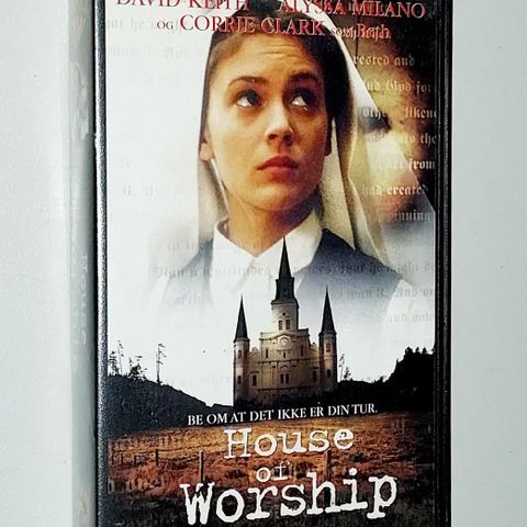 VHS SMALL BOX.HOUSE OF WORSHIP.