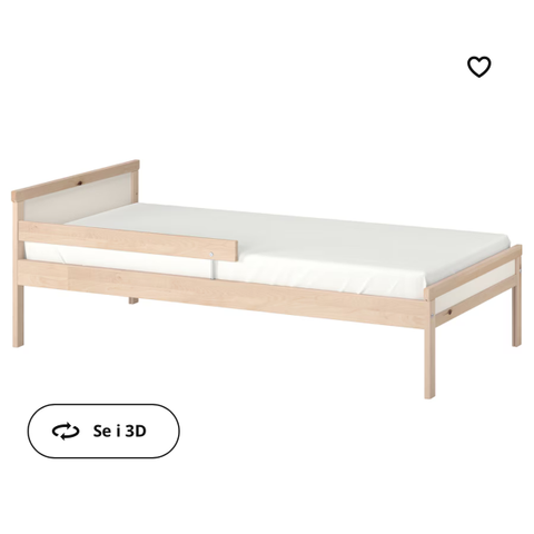 IKEA barneseng med madrass