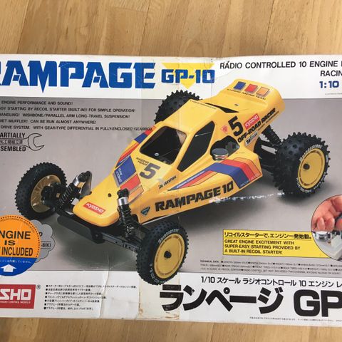 Kyosho Rampage gp10 fra 1989