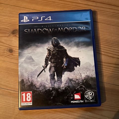 shadow of mordor ps4