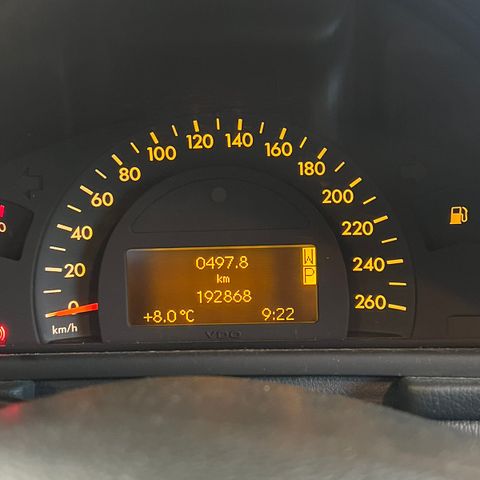 speedometer w203 Bensin Automat Mercedes