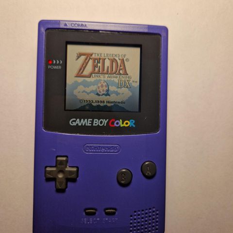 Meget fin Gameboy Color Purple