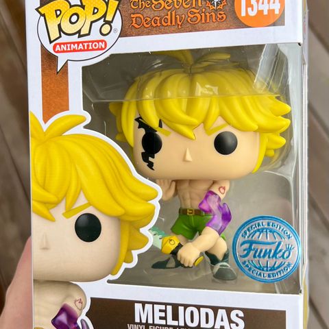 Funko Pop! Meliodas (Demon Mode) | The Seven Deadly Sins (1344)