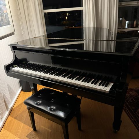 Sort flygel Samick G-185 Grand Piano