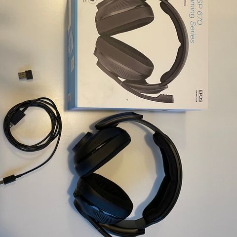 Sennheiser Epos GSP 670 trådløst gaming headset