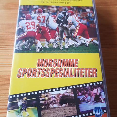 Morsomme Sportsspesialiteter vhs