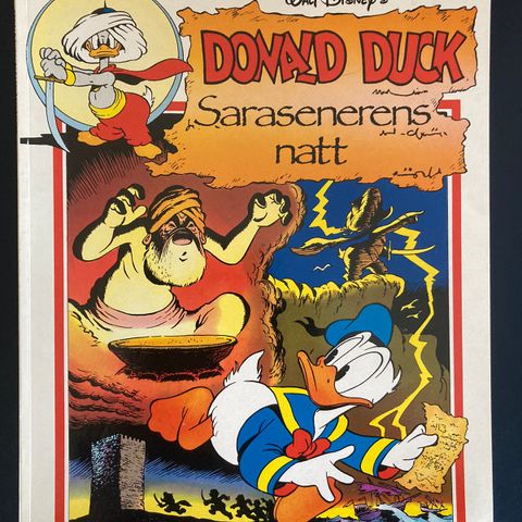 Donald Duck Album nr. 2 fra 1986 «Sarasenerens natt»