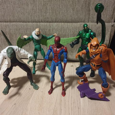 Spider-Man Marvel Legends figurer