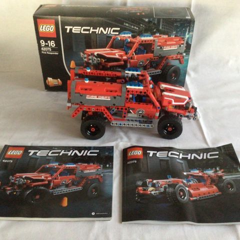 Technic Lego utrykningskjøretøy 42075