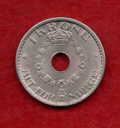 Meget Flott  1 Krone - 1940 i Usirkulert i Kvalitet 0!