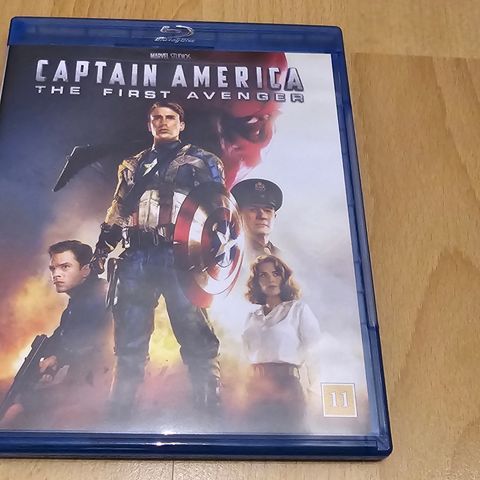 Captain America: The First Avenger på Blu-ray selges