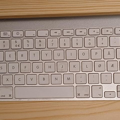 Mac trådløst tastatur