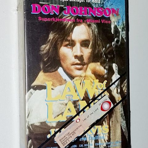 VHS BIG BOX.LAW OF THE LAND.