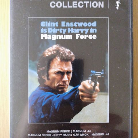 Dvd. Magnum 44. Dirty Harry. Clint Eastwood collection. Action. Norsk tekst.