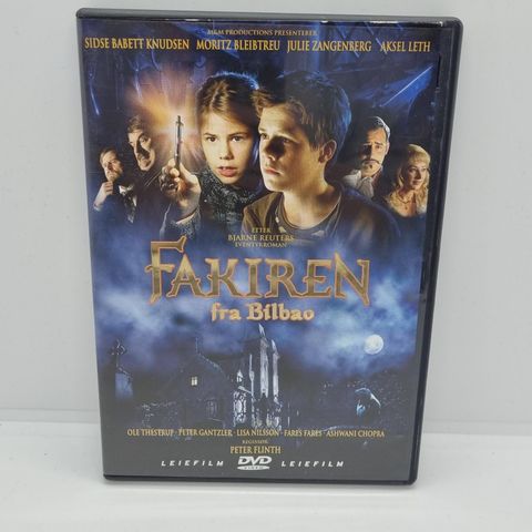 Fakiren fra Bilbao. Leiefilm. Dvd