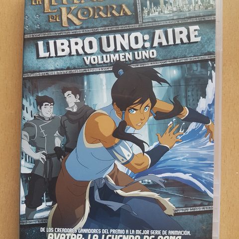 THE LEGEND OF KORRA DVD