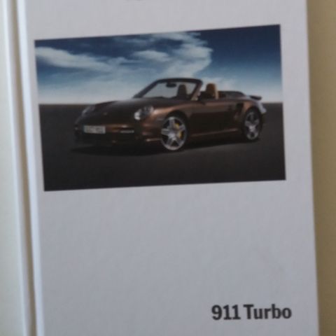 PORSCHE 911 TURBO -brosjyre.