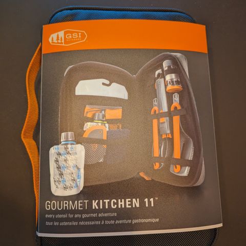 GSI Gourmet Kitchen sett 11 deler