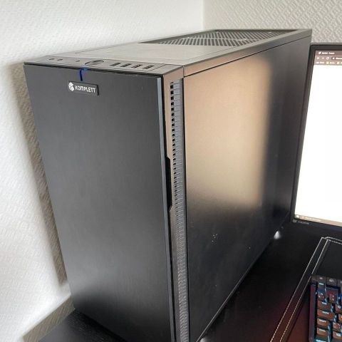 Kraftig gaming-PC – GTX 1080, 850W PSU, Ryzen 7