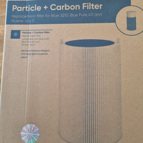 Partikkel og karbonfilter