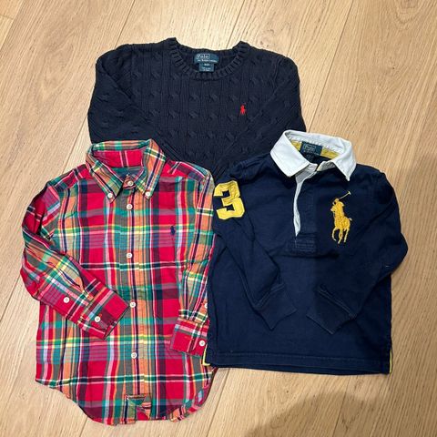 Polo Ralph Lauren str. 2 og 3 år