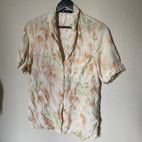 Tie-dye skjorte/bluse