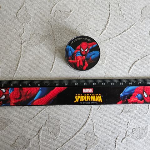 The amazing Spiderman linjal og blyantspisser