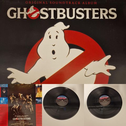 ORIGINAL SOUNDTRACK ALBUM "GHOSTBUSTERS " 1984